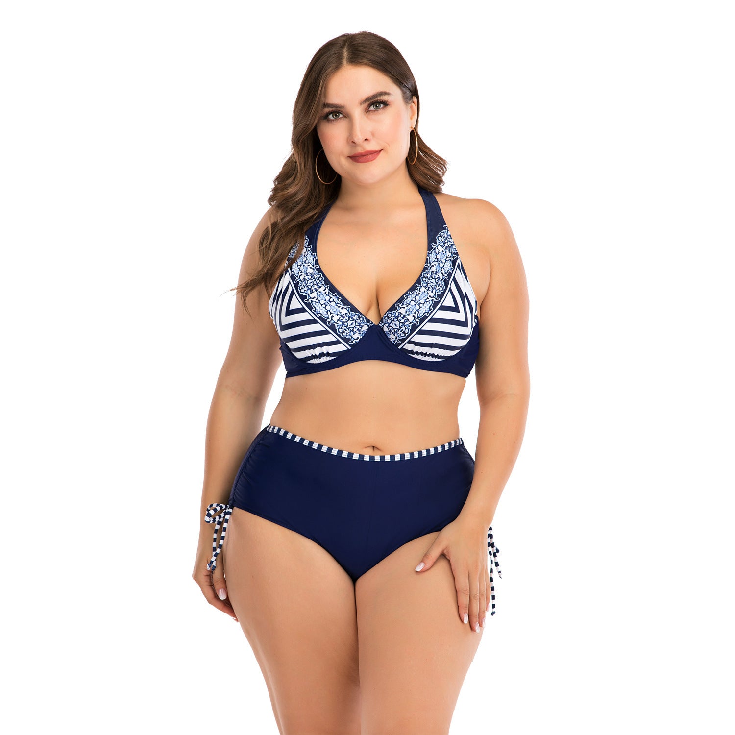 Plus size European and American bikini