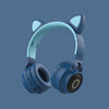 LED Light Cat Ear Wireless Bluetooth 5.0 Headphones