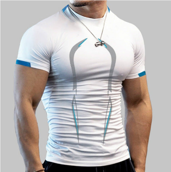 Breathable Short-sleeved Sports T-shirt