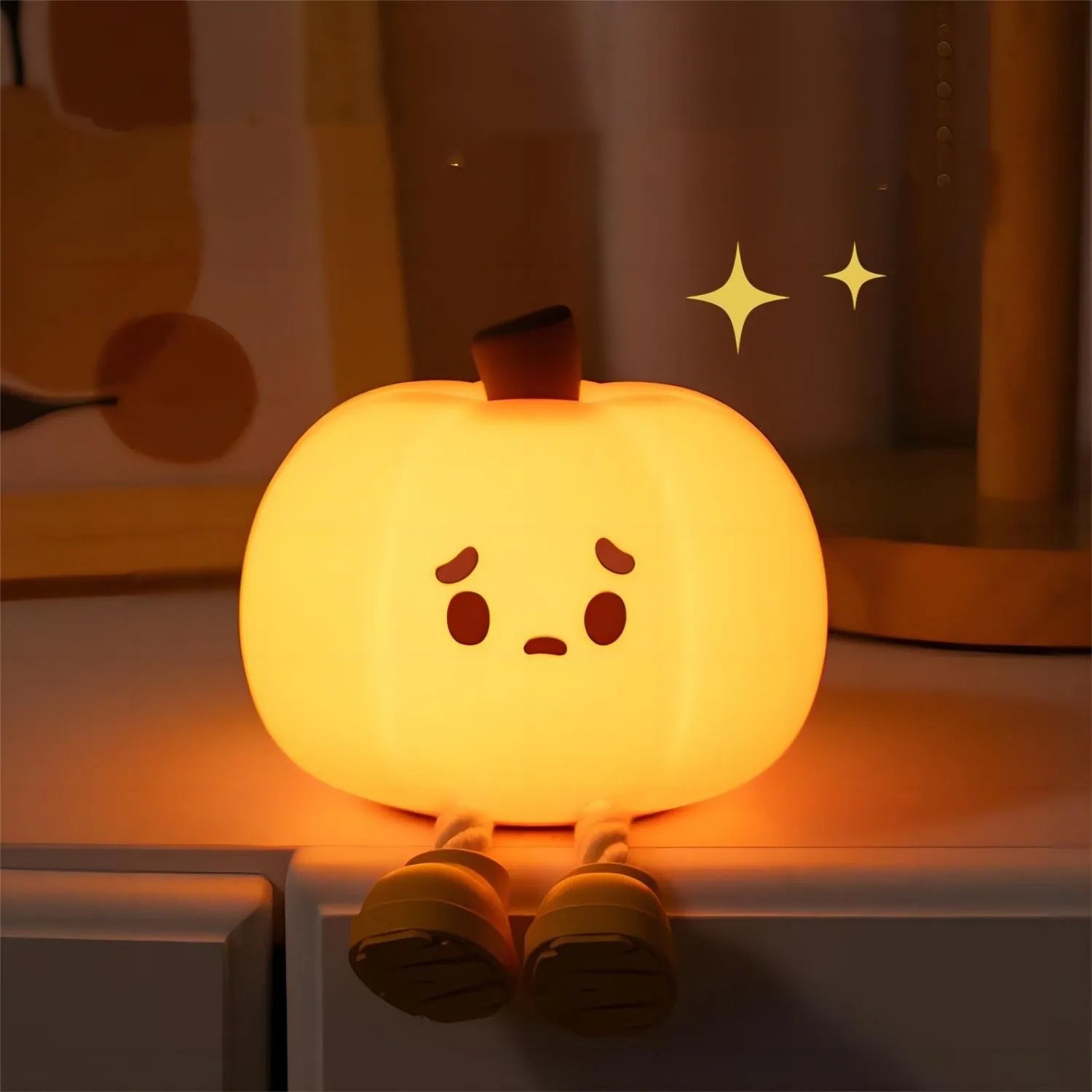 Halloween Pumpkin Rechargeable Night Light