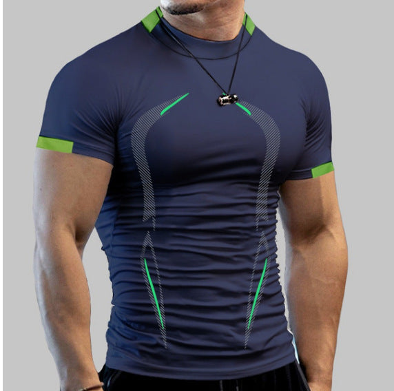 Breathable Short-sleeved Sports T-shirt