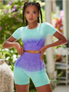 Sports Gradient Yoga Suit