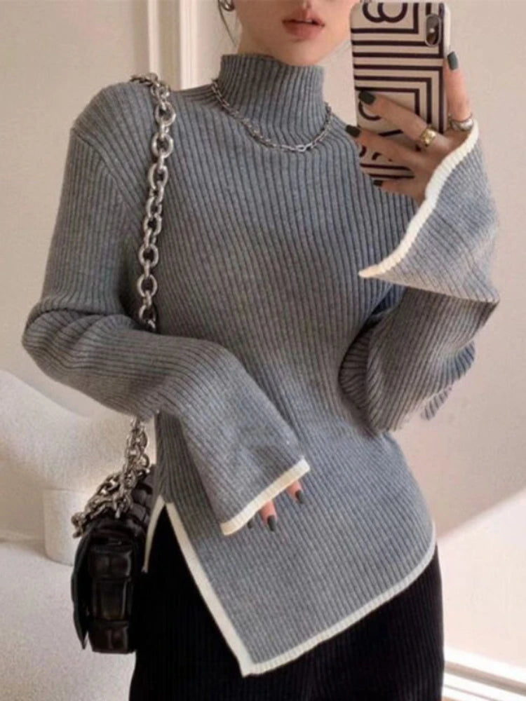 Women's Turtleneck Pullover Sweater