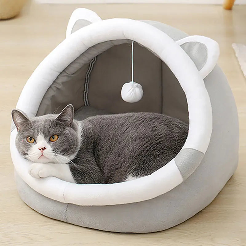 Cozy Cat Bed Tent for Small & Large Cats