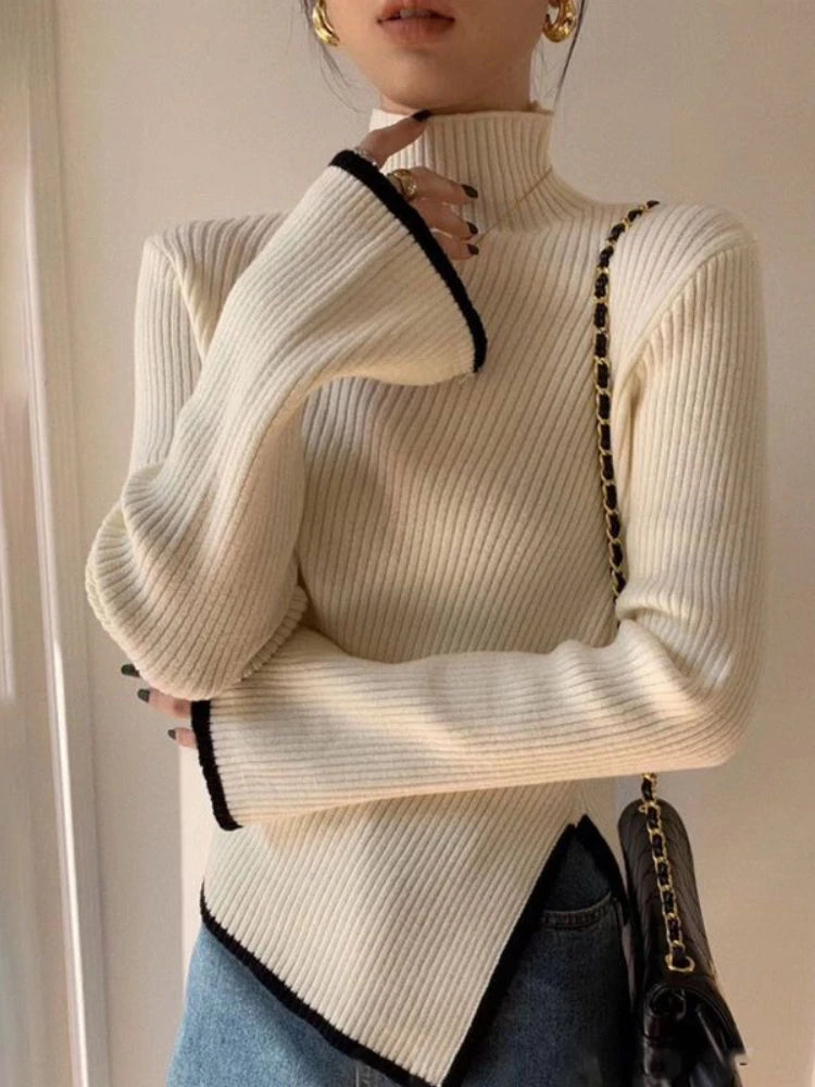 Women's Turtleneck Pullover Sweater