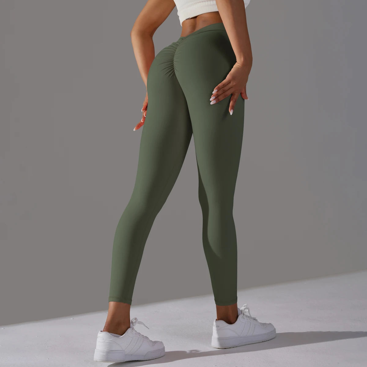 V Waist Push Up Leggings