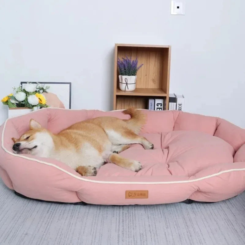 Premium Fluffy Dog Sofa Bed