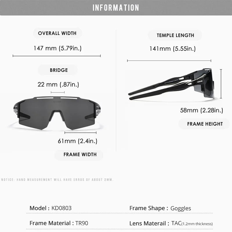 Polarized Cycling Sunglasses UV400