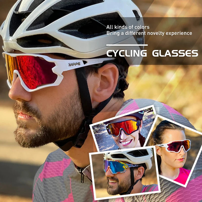 UV400 Cycling Sunglasses TR90 Frame