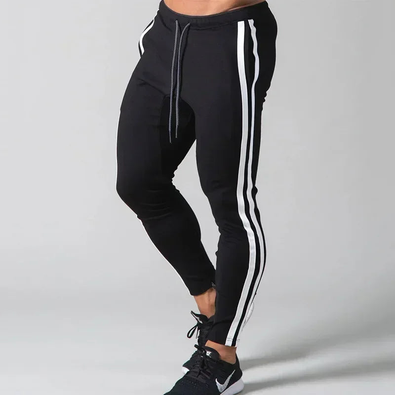 Men's Striped Sweatpants