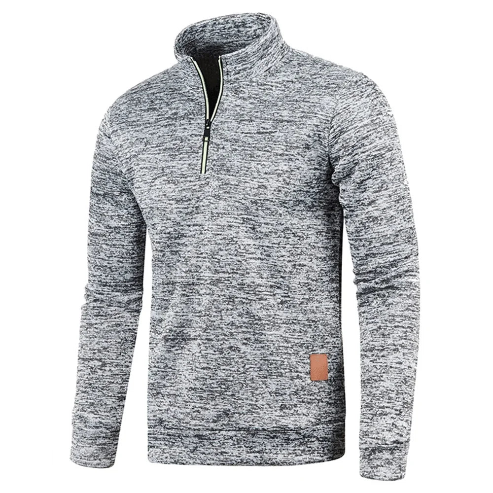 Thicker Spring Half Zip Pullover