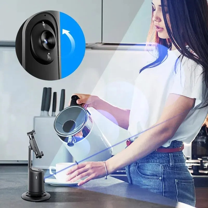 360 AI Smart Gimbal Face Tracking Auto Smartphone Holder