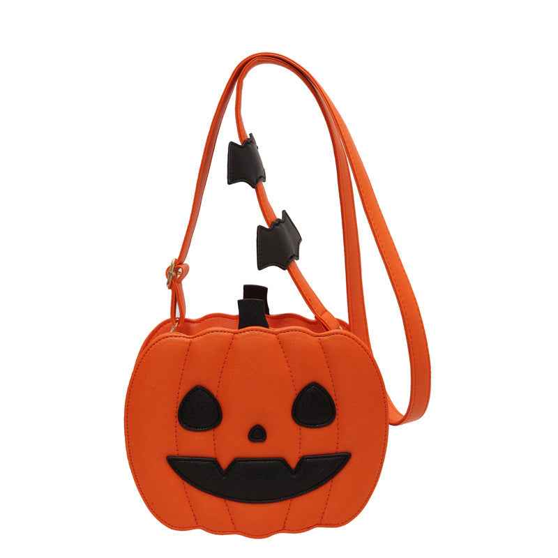 Halloween Pumpkin Cartoon Shoulder Crossbody Bag