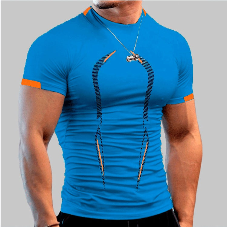 Breathable Short-sleeved Sports T-shirt