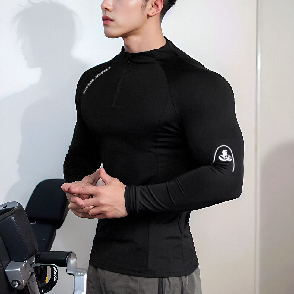 American Casual Zipper Sports Autumn And Winter Workout Clothes