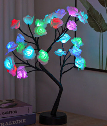 Rose Lamps Fairy Desk Night Lights