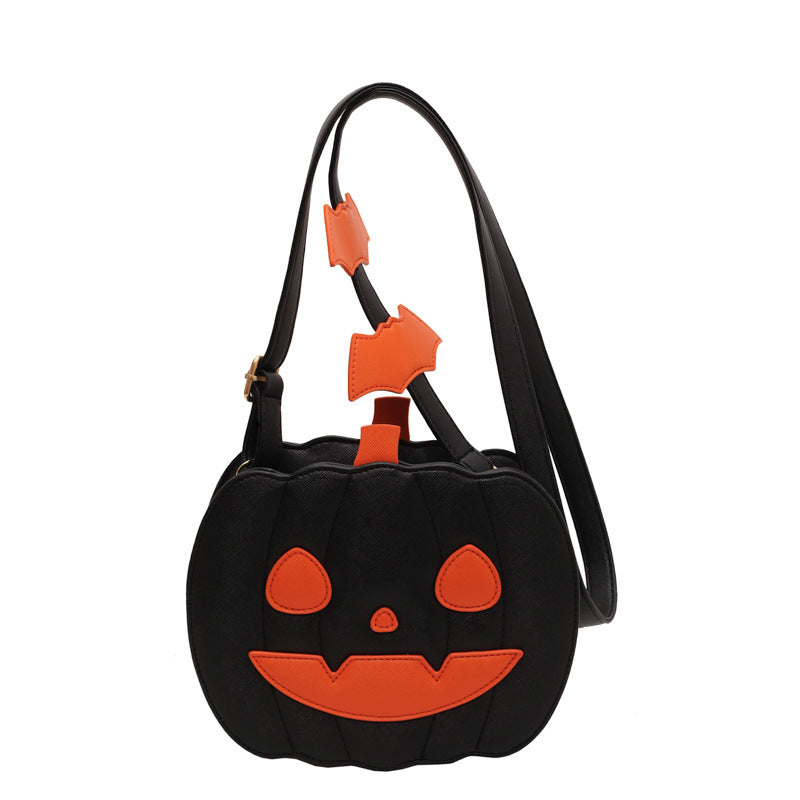 Halloween Pumpkin Cartoon Shoulder Crossbody Bag