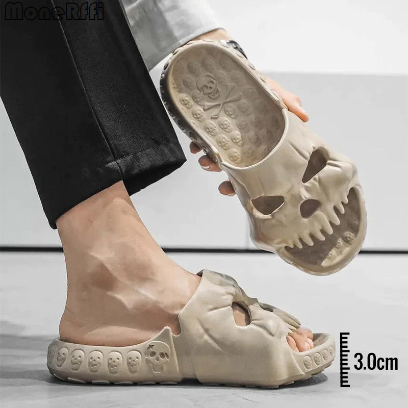 Halloween Bathroom Indoor Outdoor Beach Slippers