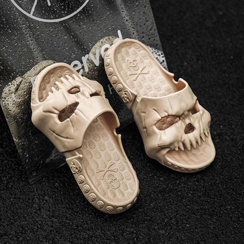 Halloween Bathroom Indoor Outdoor Beach Slippers