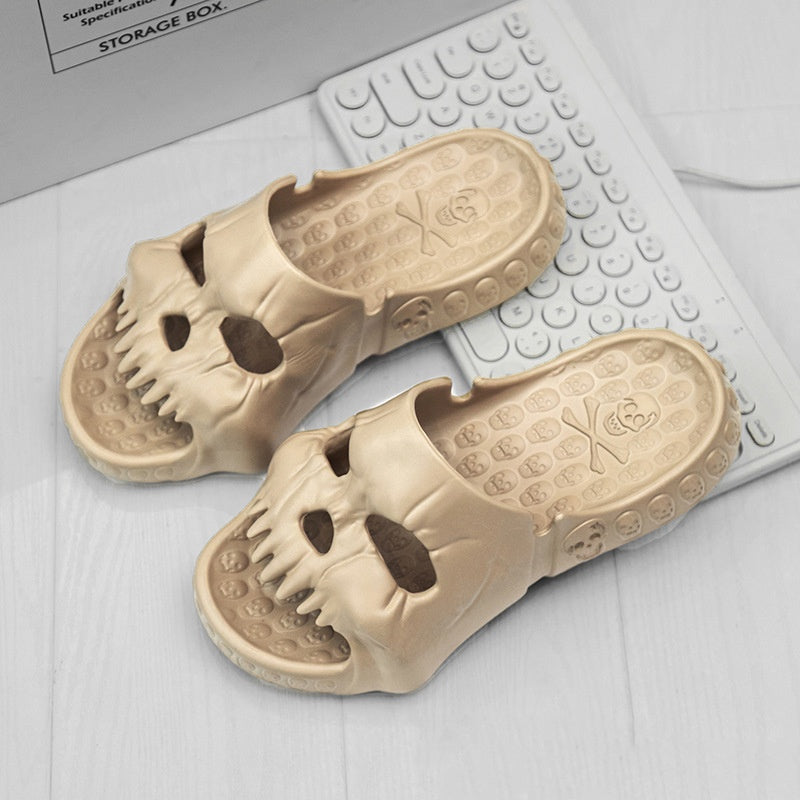 Halloween Bathroom Indoor Outdoor Beach Slippers