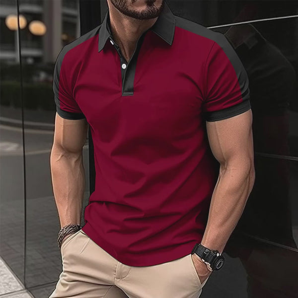 Men's Short Sleeve Casual Polo Shirts